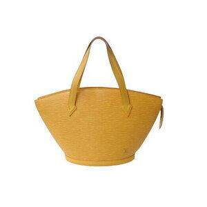 Louis Vuitton Saint Jacques Handbag Epi Leather Yellow